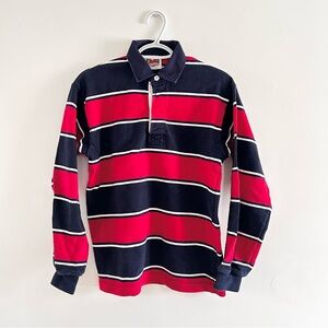 Barbarian Navy and Red Rugby Shirt heavy duty